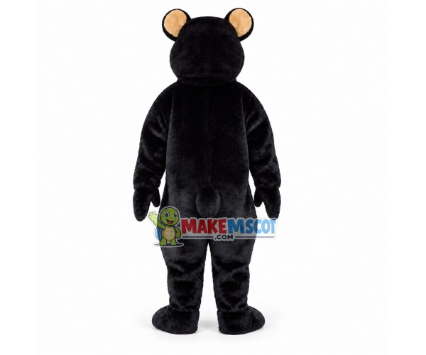 Adult Black Bear Mascot Costume Adult Black Bear Mascot Costume