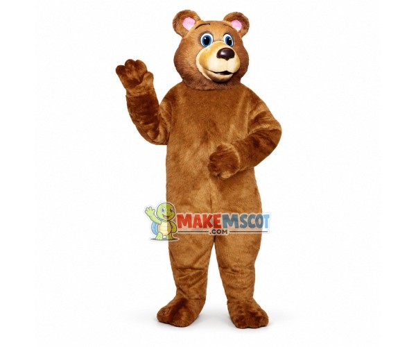 Light Brown Bear Mascot Costume Light Brown Bear Mascot Costume