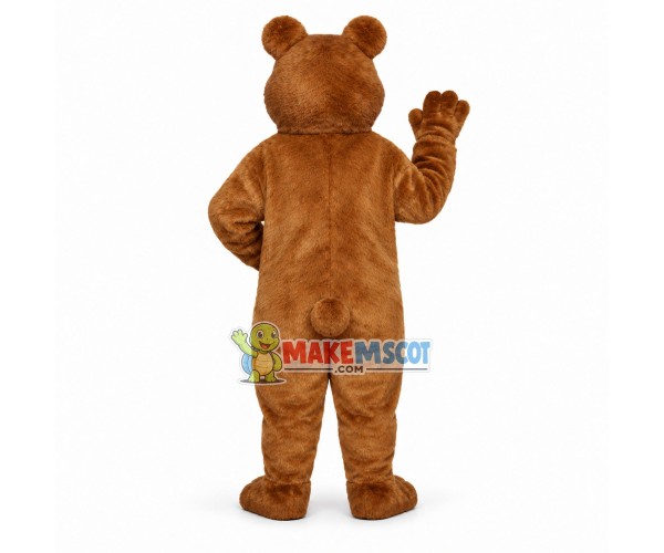 Light Brown Bear Mascot Costume Light Brown Bear Mascot Costume