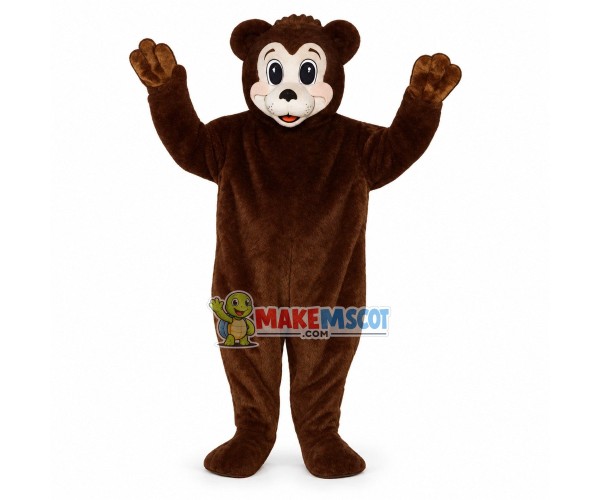 Bobbie Bear Mascot Costume Bobbie Bear Mascot Costume