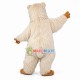 White Ape Long Fur Mascot Costume White Ape Long Fur Mascot Costume