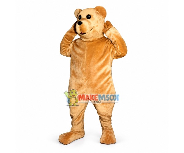 Bruce Bear Mascot Costume Bruce Bear Mascot Costume
