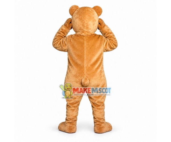 Bruce Bear Mascot Costume Bruce Bear Mascot Costume