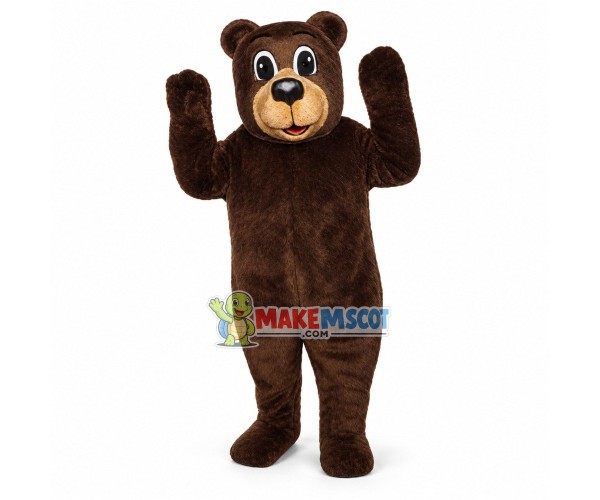 Buford Bear Mascot Costume Buford Bear Mascot Costume