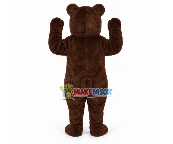 Buford Bear Mascot Costume Buford Bear Mascot Costume
