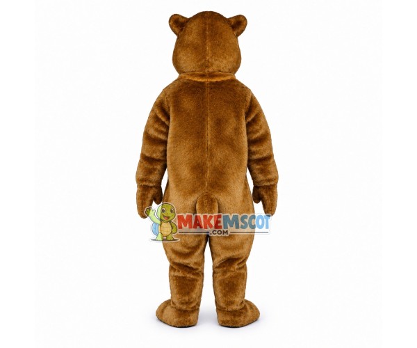 Buster Bear Mascot Costume Buster Bear Mascot Costume
