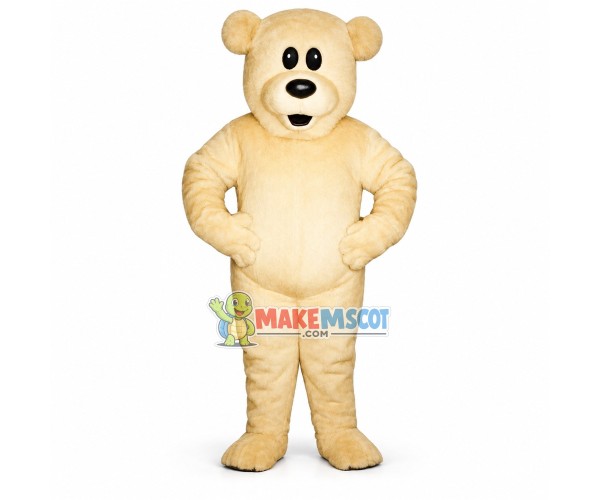 Butterscotch Bear Mascot Costume Butterscotch Bear Mascot Costume