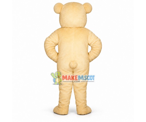 Butterscotch Bear Mascot Costume Butterscotch Bear Mascot Costume