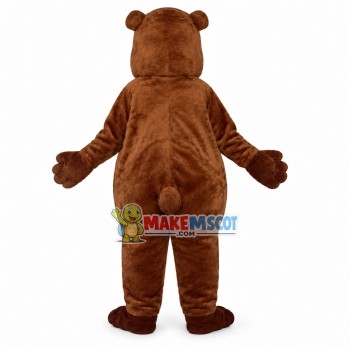 Chubby Bear Mascot Costume Chubby Bear Mascot Costume