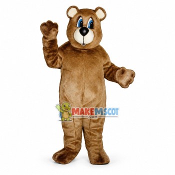 Lively Bear Mascot Costume