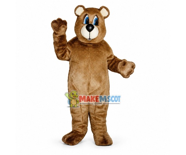 Lively Bear Mascot Costume