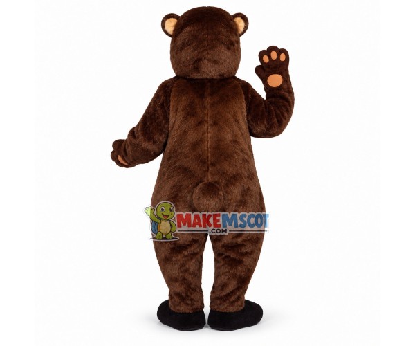 Little Grizzly Bear Mascot Costume Little Grizzly Bear Mascot Costume