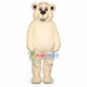 Johnnie Polar Bear Mascot Costume Johnnie Polar Bear Mascot Costume