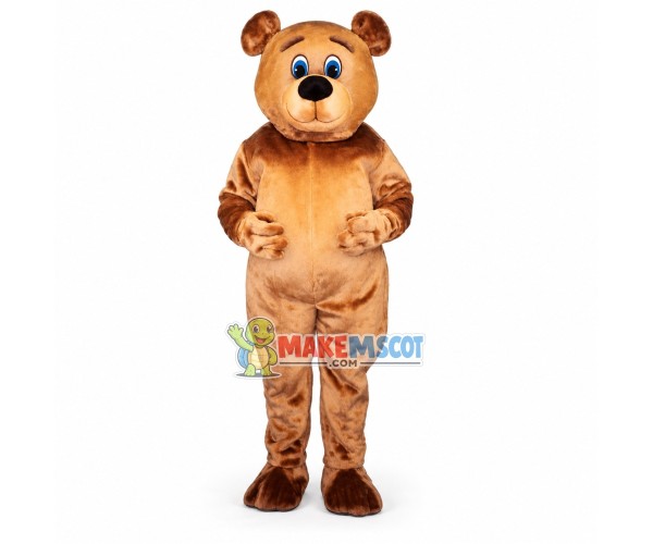 Adult Teddy Bear Mascot Costume