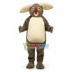 Fat Koala With Big Ears And Red Nose Mascot Costume Fat Koala With Big Ears And Red Nose Mascot Costume