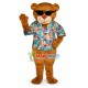 Fashion Bear Mascot Costume Fashion Bear Mascot Costume