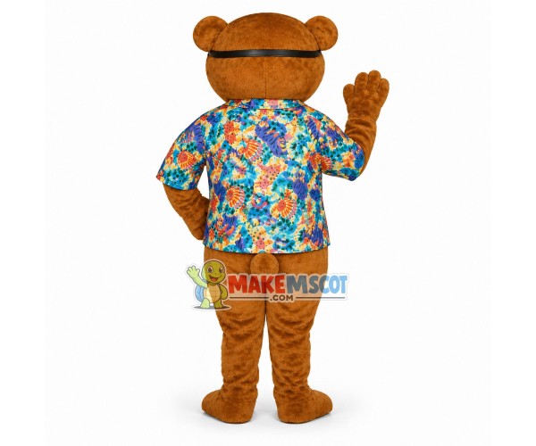 Fashion Bear Mascot Costume Fashion Bear Mascot Costume