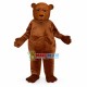 Frowning Brown Bear Mascot Costume Frowning Brown Bear Mascot Costume
