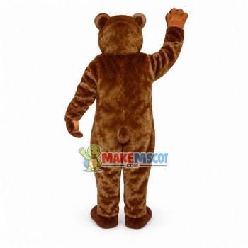 Growling Brown Bear Mascot Costume Growling Brown Bear Mascot Costume