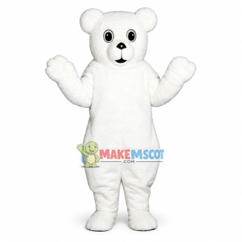 Little Polar Bear Mascot Costume