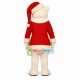 Christmas White Bear Mascot Costume Christmas White Bear Mascot Costume