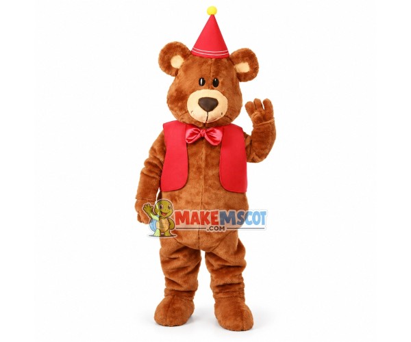 Teddy Bear Mascot Costume For Birthday Party Teddy Bear Mascot Costume For Birthday Party