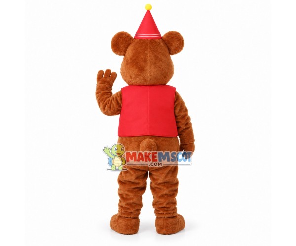 Teddy Bear Mascot Costume For Birthday Party Teddy Bear Mascot Costume For Birthday Party