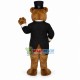 Gentleman Bear Mascot Costume Gentleman Bear Mascot Costume