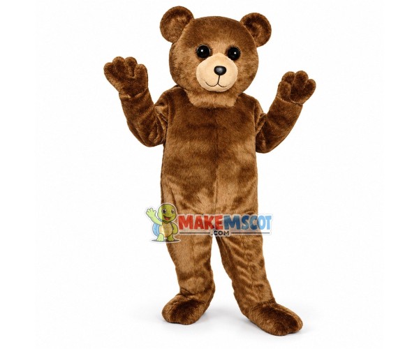 Adult plush Teddy Bear Mascot Costume 
