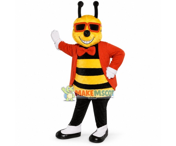Fashionable Bee Mascot Costume 