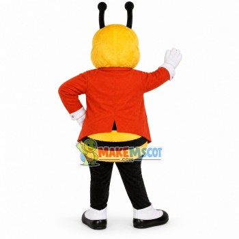 Fashionable Bee Mascot Costume Fashionable Bee Mascot Costume