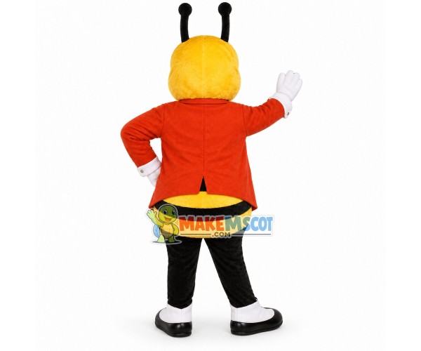 Fashionable Bee Mascot Costume Fashionable Bee Mascot Costume