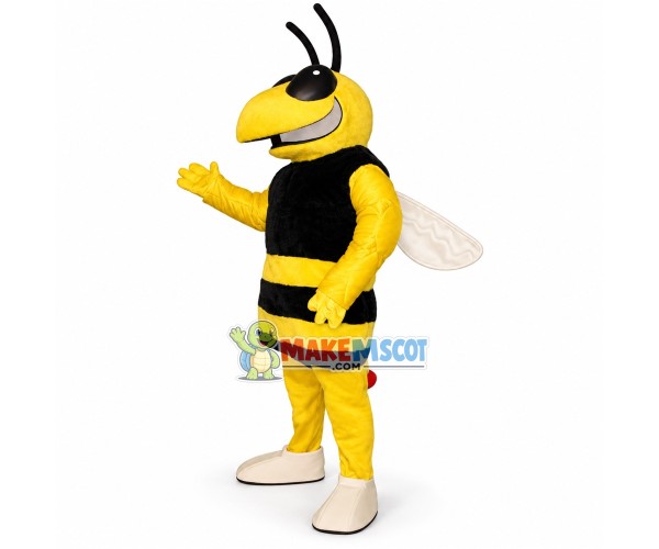 Power Bee Mascot Costume 