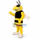 Power Bee Mascot Costume Power Bee Mascot Costume
