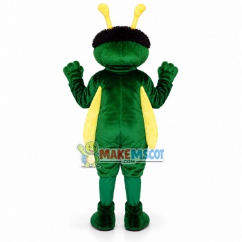 Green Mosquito Mascot Costume Green Mosquito Mascot Costume