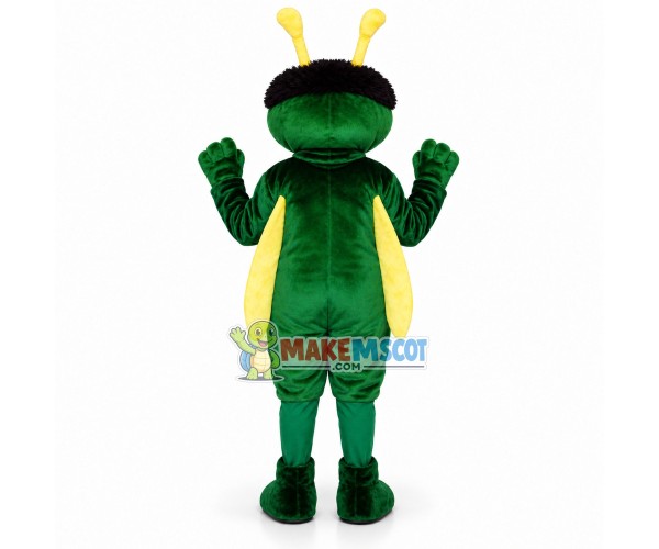 Green Mosquito Mascot Costume Green Mosquito Mascot Costume