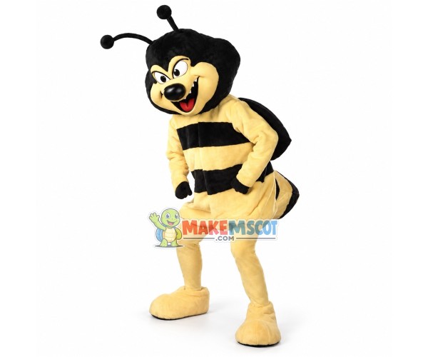 Insidious Thin Teeth Bee Mascot Costume Insidious Thin Teeth Bee Mascot Costume