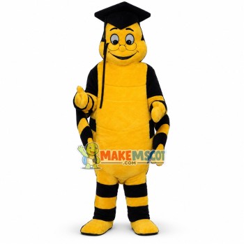 Bookworm Mascot Costume Bookworm Mascot Costume