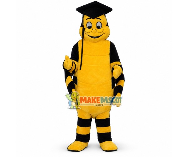 Bookworm Mascot Costume Bookworm Mascot Costume