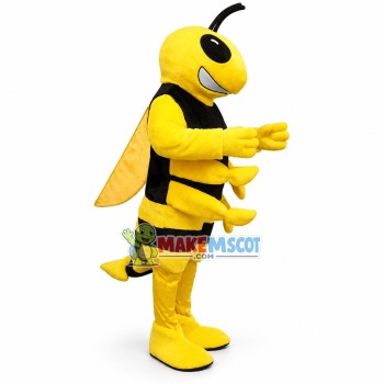 Drone Bee Mascot Costume 