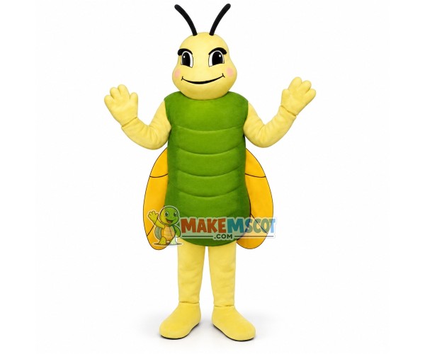Adult Cartoon Grasshopper Mascot Costume Adult Cartoon Grasshopper Mascot Costume