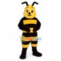 Adult Cartoon Honeybee Mascot Costume 