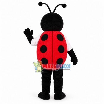 John Ladybug Mascot Costume John Ladybug Mascot Costume