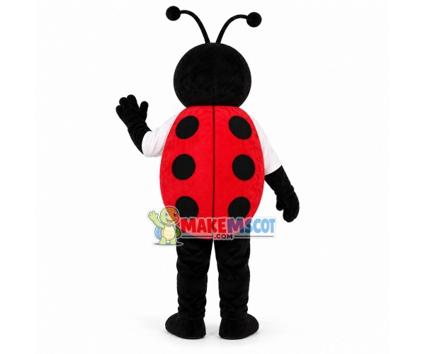 John Ladybug Mascot Costume John Ladybug Mascot Costume