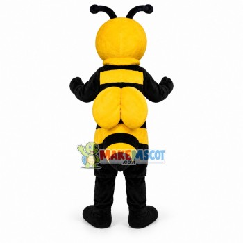 Fierce Worker Bee Mascot Costume Fierce Worker Bee Mascot Costume