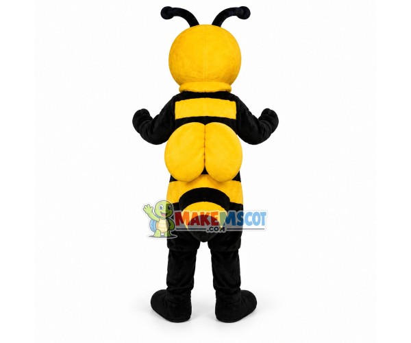 Fierce Worker Bee Mascot Costume Fierce Worker Bee Mascot Costume