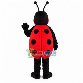 Adult Cartoon Lola Ladybug Mascot Costume