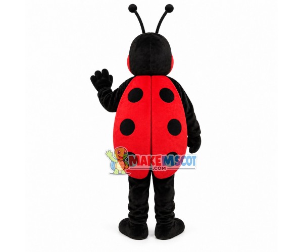 Adult Cartoon Lola Ladybug Mascot Costume Adult Cartoon Lola Ladybug Mascot Costume