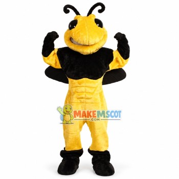 Power Fierce Hornet Mascot Costume 
