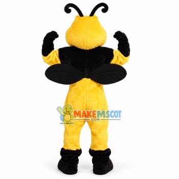 Power Fierce Hornet Mascot Costume Power Fierce Hornet Mascot Costume